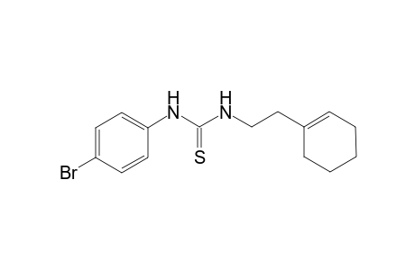 N-(4-Bromophenyl)-N'-[2-(1-cyclohexen-1-yl)ethyl]thiourea