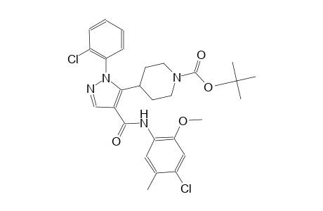1-piperidinecarboxylic acid, 4-[4-[[(4-chloro-2-methoxy-5-methylphenyl)amino]carbonyl]-1-(2-chlorophenyl)-1H-pyrazol-5-yl]-, 1,1-