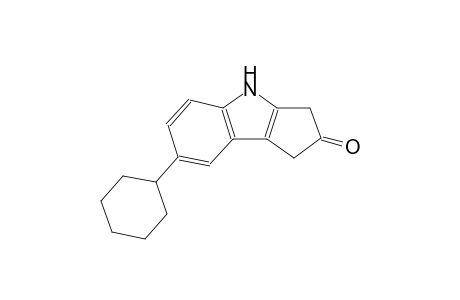 cyclopent[b]indol-2(1H)-one, 7-cyclohexyl-3,4-dihydro-