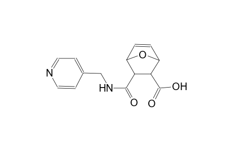 7-oxabicyclo[2.2.1]hept-5-ene-2-carboxylic acid, 3-[[(4-pyridinylmethyl)amino]carbonyl]-