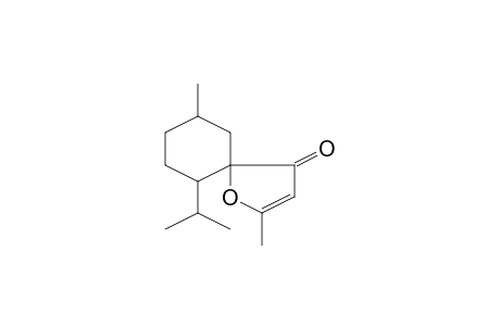 1-Oxaspiro[4.5]dec-2-en-4-one, 6-isopropyl-2,9-dimethyl-