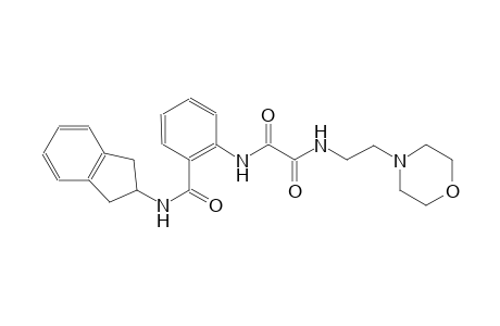 ethanediamide, N~1~-[2-[[(2,3-dihydro-1H-inden-2-yl)amino]carbonyl]phenyl]-N~2~-[2-(4-morpholinyl)ethyl]-