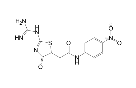 5-thiazoleacetamide, 2-[(aminoiminomethyl)amino]-4,5-dihydro-N-(4-nitrophenyl)-4-oxo-