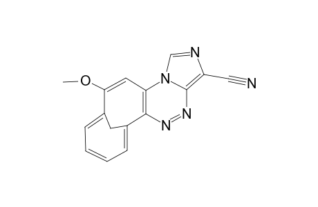 3-cyano-12-methoxy-6,11-methanocyclodeca[g]imidazo[5,1-c](1,2,4)triazine