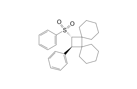 trans-13-Phenyl-14-(phenylsulfonyl)dispiro[5.0.5(7).2(6)]tetradecane