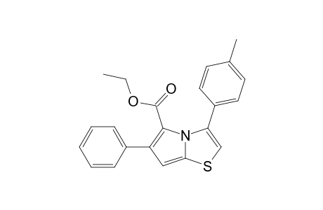 Ethyl 3-(4-methylphenyl)-6-phenylpyrrolo[2,1-b][1,3]thiazole-5-carboxylate