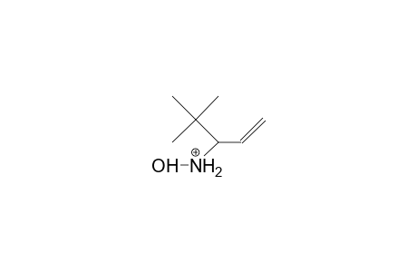 (3S)-(+)-N-(4,4-Dimethyl-pent-1-en-3-yl)-hydroxylaminium cation