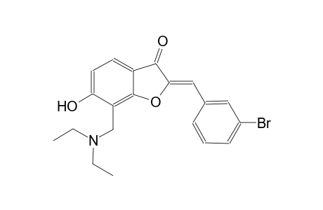 3(2H)-benzofuranone, 2-[(3-bromophenyl)methylene]-7-[(diethylamino)methyl]-6-hydroxy-, (2Z)-