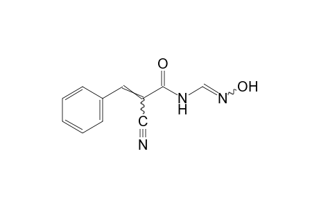 alpha-cyano-N-formylcinnamamide, N-oxime