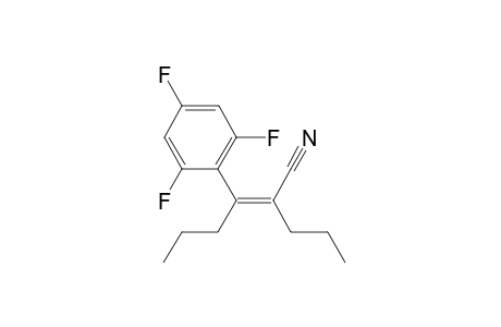 (Z)-3-(2,4,6-trifluorophenyl)-2-propylhex-2-enenitrile