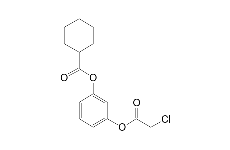 1,3-Benzenediol, o-chloroacetyl-o'-cyclohexanecarbonyl-