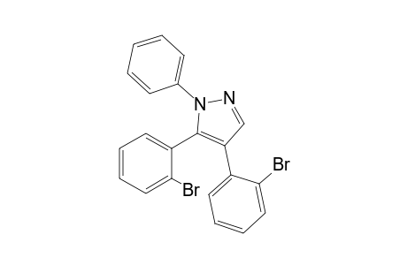 4,5-Bis(2-bromophenyl)-1-phenylpyrazole