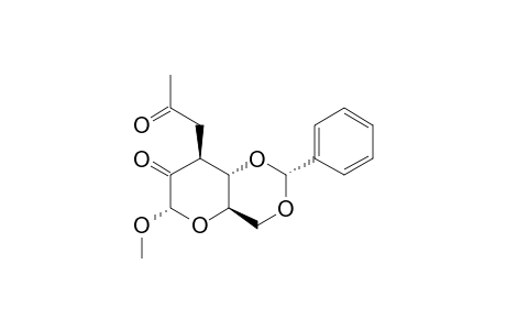 METHYL_4,6-O-BENZYLIDENE-3-DEOXY-3-C-PROPENONE-ALPHA-D-ARABINO-HEXOPYRANOSID-2-ULOSE