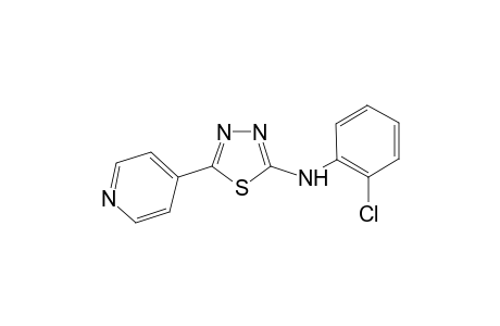 1,3,4-Thiadiazol-2-amine, N-(2-chlorophenyl)-5-(4-pyridinyl)-