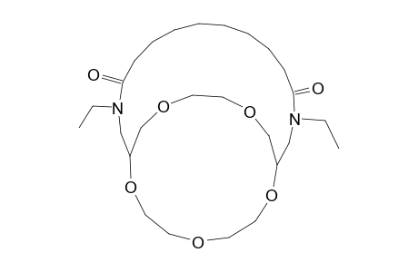 3,14-diethyl-17,20,23,25,28-pentaoxa-3,14-diazabicyclo[14.7.6]nonacosane-4,13-dione