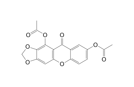 1,7-DIACETOXY-2,3-METHILENEDIOXYXANTHONE
