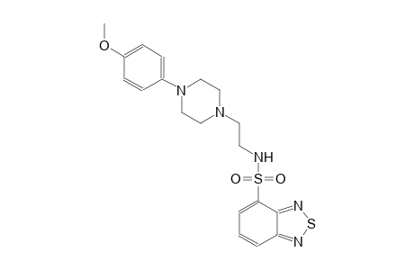 2,1,3-benzothiadiazole-4-sulfonamide, N-[2-[4-(4-methoxyphenyl)-1-piperazinyl]ethyl]-