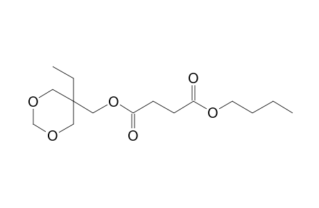 Succinic acid, butyl (5-ethyl-1,3-dioxan-5-yl)methyl ester