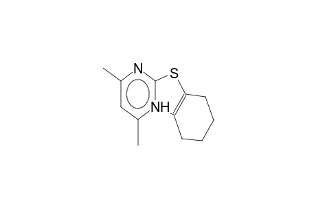 2,4-dimethyl-6,7,8,9-tetrahydropyrimido[2,3-b]benzothiazol-5-ium