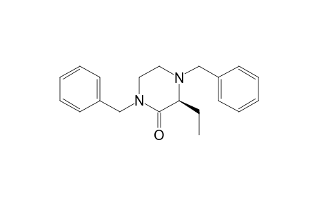 1,4-Dibenzyl-(S)-3-ethyl-2-piperazinone