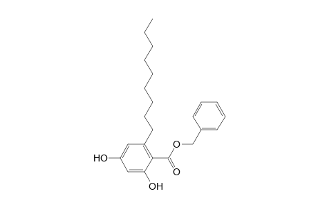benzyl 2,4-dihydroxy-6-nonylbenzoate