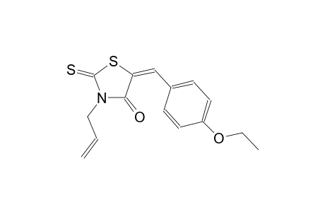 (5E)-3-allyl-5-(4-ethoxybenzylidene)-2-thioxo-1,3-thiazolidin-4-one