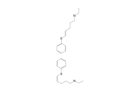 N-ETHYL-5-(PHENYLTHIO)-PENT-4-EN-1-AMINE;(E/Z)-MIXTURE