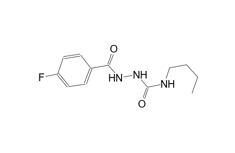 N-butyl-2-(4-fluorobenzoyl)hydrazinecarboxamide