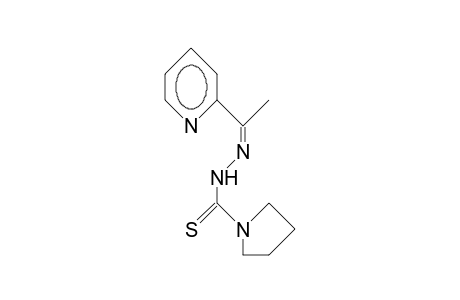 2-Acetyl-pyridine syn-pyrrolidinethiocarbonyl hydrazone