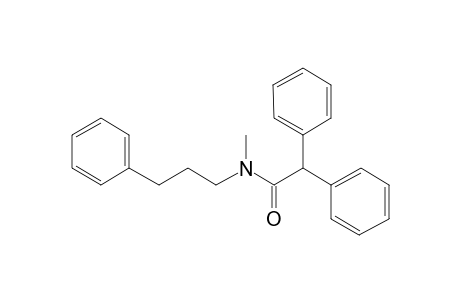 2,2-Diphenyl-N-(3-phenylpropyl)acetamide, me derivative