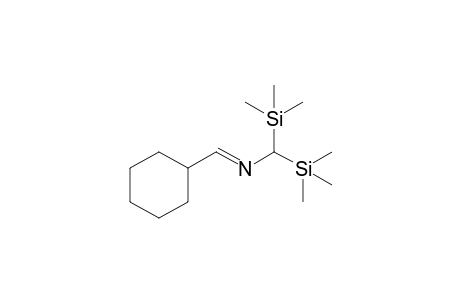 N-Bis(trimethylsilyl)methyl-N-(cyclohexylmethylidene)amine