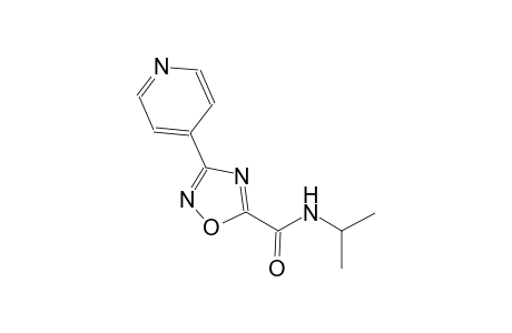 1,2,4-oxadiazole-5-carboxamide, N-(1-methylethyl)-3-(4-pyridinyl)-