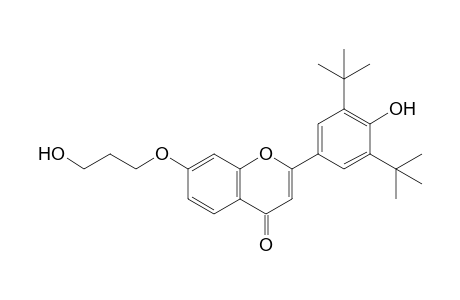 3',5'-Di-tert-butyl-4'-hydroxy-7-(3-hydroxypropoxy)-flavone