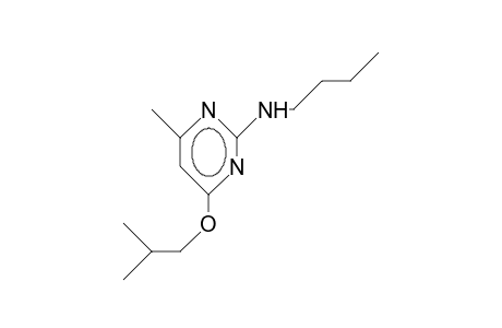 4-Isobutoxy-2-butylamino-6-methyl-pyrimidine