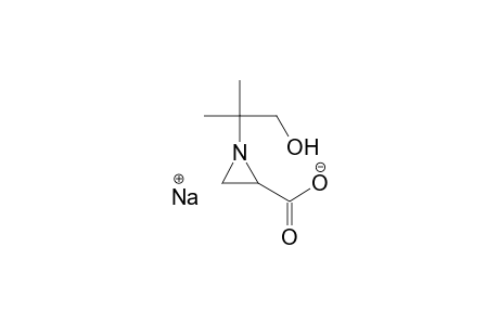 sodium 1-(1-hydroxy-2-methylpropan-2-yl)aziridine-2-carboxylate
