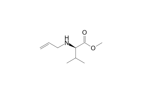 (2R)-2-(allylamino)-3-methyl-butyric acid methyl ester
