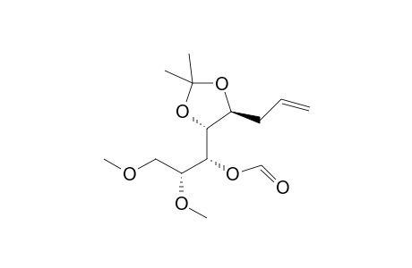 (1S)-Allyl-3-formyl-1,2-O-isopropylidene-4,5-di-O-methyl-D-arabiniitol