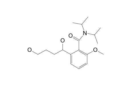 2-(1',4'-dihydroxybutyl)-6-methoxy-N,N,-bis(methylethyl)benzamide