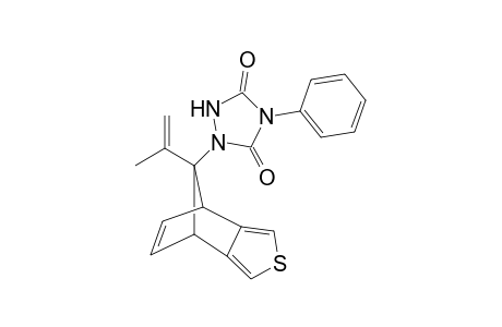4,7-Dihydro-8-(1-methylenethyl)-8-(4-phenyl-3,5(4H)-dioxo-1,2,4-triazol-1-yl)-4,7-methano-2-benzothiophene
