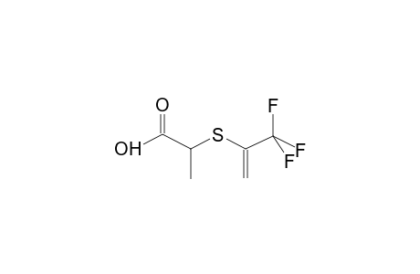 2-(1-TRIFLUOROMETHYLVINYLTHIO)PROPANOIC ACID