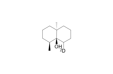 1-Deuterio-8,10-dimethyl-9-hydroxy-perhydronaphthalene