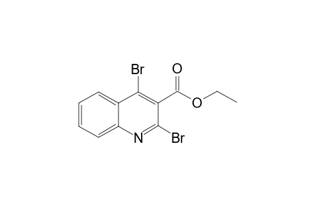 2,4-Dibromo-quinoline-3-carboxylic acid ethyl ester
