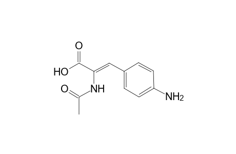2-(Acetamido)-3-(p-aminophenyl)-2-propenoic Acid