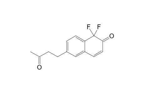 1,2-DIHYDRO-1,1-DIFLUORO-2-OXO-6-(3-OXOBUTYL)-NAPHTHALENE