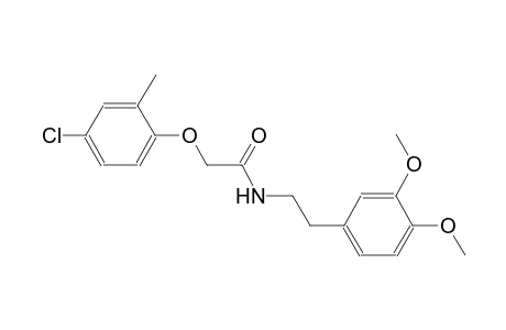 2-(4-chloro-2-methylphenoxy)-N-[2-(3,4-dimethoxyphenyl)ethyl]acetamide