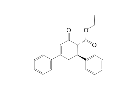 3-PHENYL-(5R)-PHENYL-(6T)-CARBETHOXYCYCLOHEX-2-ENONE