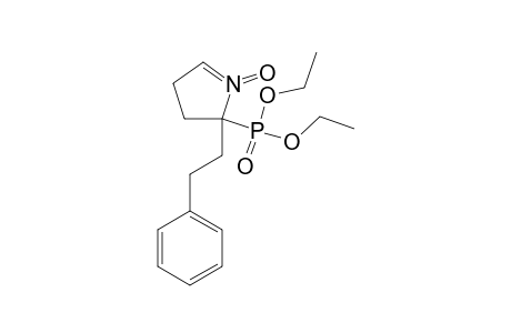 2-(DIETHOXYPHOSPHORYL)-2-PHENETHYL-3,4-DIHYDRO-2H-PYRROLE-1-OXIDE