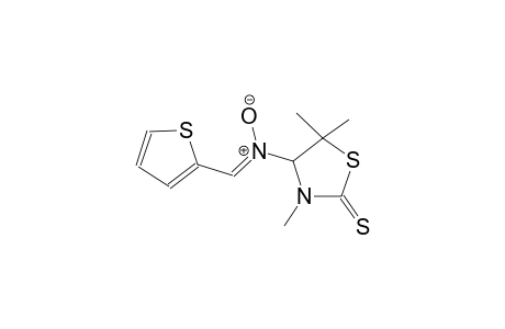 3,5,5-trimethyl-4-[(Z)-oxido(2-thienylmethylene)amino]-1,3-thiazolidine-2-thione