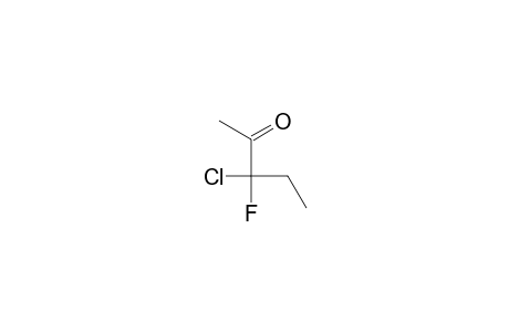 3-Chloranyl-3-fluoranyl-pentan-2-one