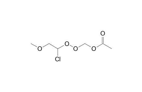 1-CHLORO-2-METHOXYETHYL-ACETOXYMETHYL-PEROXIDE